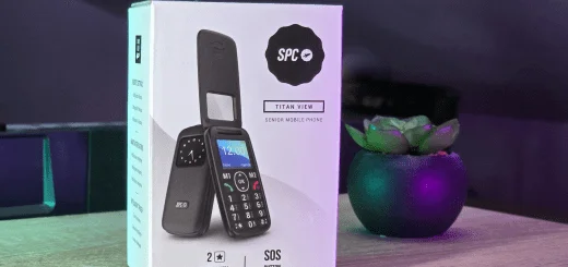 TITAN VIEW de SPC: Un móvil pensado para personas mayores