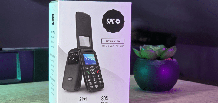 TITAN VIEW de SPC: Un móvil pensado para personas mayores